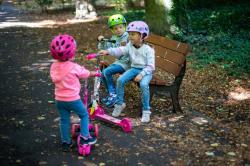 Dětská freestyle cyklistická helma Seven Minnie růžová