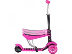 GGV Beruška 3v1 s LED kolečky dětská koloběžka