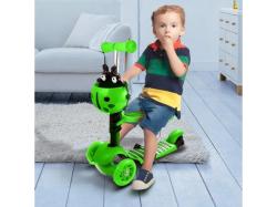 GGV Beruška 3v1 s LED kolečky dětská koloběžka