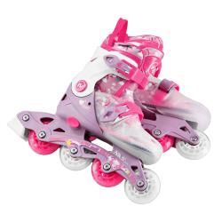Nils NJ1025 FLIPZY růžové dětské kolečkové brusle