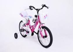 Casadei Baby Bunny Fuxia 14 dětské kolo + reflexní sada