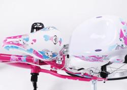 Casadei Baby Bunny Fuxia 14 dětské kolo + reflexní sada