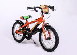 Casadei Stark Arancio 16 dětské kolo + reflexní sada