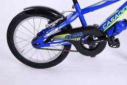 Casadei Stark Blu matte 16 dětské kolo + reflexní sada