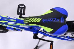 Casadei Stark Blu matte 16 dětské kolo + reflexní sada