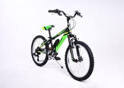 Casadei Stark Nero matte 20 odpružené dětské kolo + blikačky zdarma