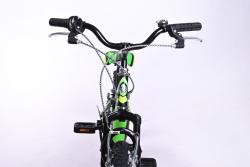 Casadei Stark Nero matte 20 odpružené dětské kolo + blikačky zdarma