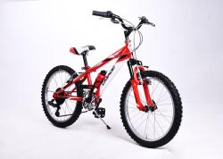 Casadei Stark Rosso 20 odpružené dětské kolo + blikačky zdarma