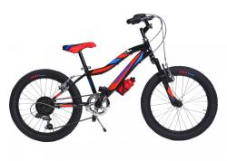 Casadei Vortex Nero 20 odpružené detské kolo + blikačky zadarmo