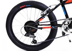 Casadei Vortex Nero 20 odpružené dětské kolo + blikačky zdarma