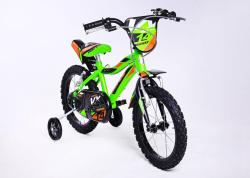 Casadei Vortex Verde matte 14 dětské kolo + reflexní sada