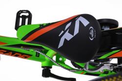 Casadei Vortex Verde matte 14 dětské kolo + reflexní sada