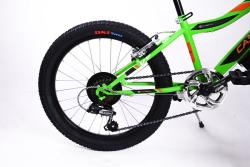 Casadei Vortex Verde matte 20 odpružené dětské kolo + blikačky zdarma