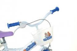 Dino 124RL-SQ Snow Queen 12 dětské kolo + reflexní sada