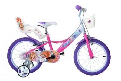 Dino 144R-WX7 Winx Club 14 dětské kolo + reflexní sada Dino 144R-WX7 Winx Club 14 dětské kolo + reflexní sada
