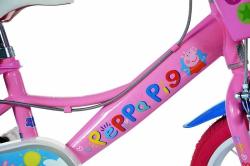 Dino 164R-PGS Prasátko Peppa 16 dětské kolo + reflexní sada
