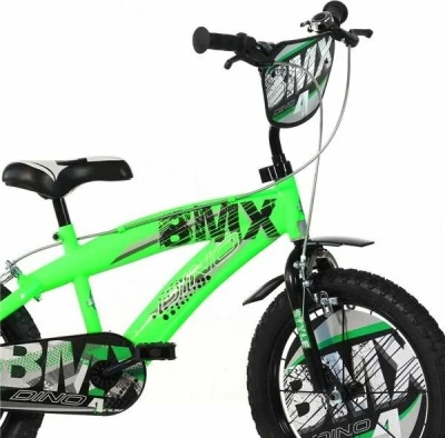 Dino 165XC černo-zelené 16 dětské kolo