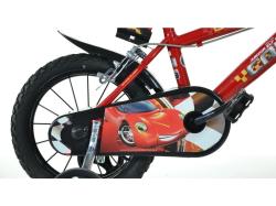 Dino 414U-CR Auta Cars 14 detské kolo + reflexná sada