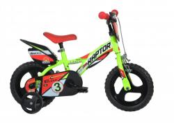 Dino 612L-RP Raptor 12 neon yellow dětské kolo