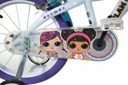 Dino 614G-LOL Suprise! 14 dětské kolo + reflexní sada