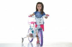 Dino 614G-LOL Suprise! 14 dětské kolo + reflexní sada