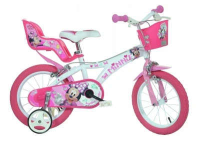 Dino Minnie 16 dětské kolo + reflexní sada