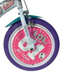 Dino 616G-LOL Suprise! 16 dětské kolo + reflexní sada