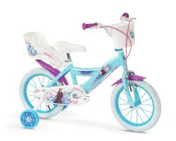 Huffy Frozen - Ľadové kráľovstvo 14 modré detské kolo + reflexná sada Huffy Frozen - Ľadové kráľovstvo 14 modré detské kolo + reflexná sada