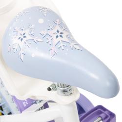 Huffy Frozen - Ledové království 16 bílé dětské kolo + reflexní sada