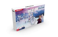 Huffy Frozen - Ledové království 16 bílé dětské kolo + reflexní sada
