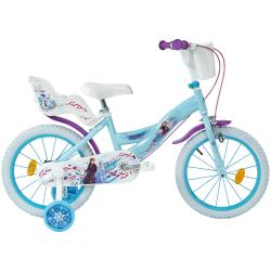 Huffy Frozen - Ledové království 16 modré dětské kolo + reflexní sada