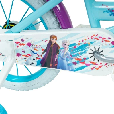 Huffy Frozen - Ledové království 16 modré dětské kolo + reflexní sada