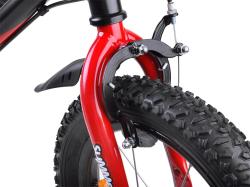 RoyalBaby Chipmunk MK černá 16 dětské kolo + blikačky zdarma