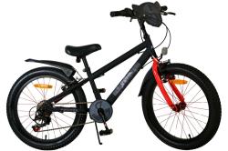 Volare Spiderman 20 černé dětské kolo