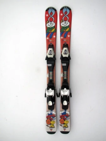 Snowli 100 cm dětské carvingové lyže s vázáním do 45 kg Snowli 100 cm dětské carvingové lyže s vázáním do 45 kg