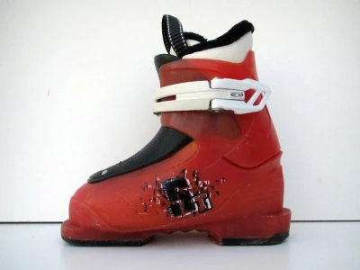 Salomon T1 185 mm dětské lyžáky použité