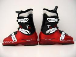 Salomon T3 220 mm dětské lyžáky použité Salomon T3 220 mm dětské lyžáky použité