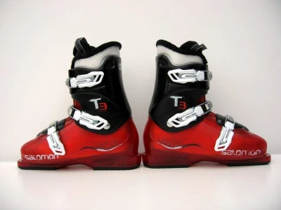 Salomon T3 255 mm dětské použité lyžáky Salomon T3 255 mm dětské použité lyžáky