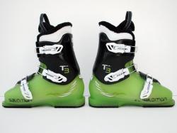 Salomon T3 260 mm dětské použité lyžáky Salomon T3 260 mm dětské použité lyžáky