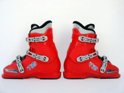 Salomon T3 265 mm dětské použité lyžáky Salomon T3 265 mm dětské použité lyžáky