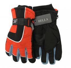 Dětské zimní rukavice Bella Accessori 9010-2 oranžová Dětské zimní rukavice Bella Accessori 9010-2 oranžová