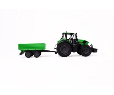 Deutz RC traktor 8280 TTV s přívěsem 1:16 RTR