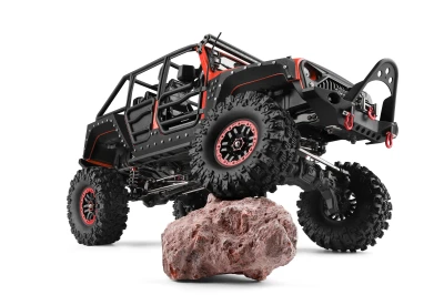 DF Models DF-04S PRO BL 1:10 brushless RC crawler s LED osvětlením, elektrickým navijákem, 2stupňovou převodovkou a uzávěrkami diferenciálů