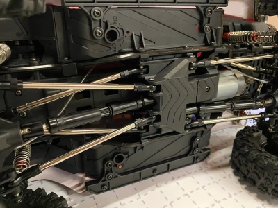 DF Models DF-04S PRO BL vínová metalická 1:10 brushless RC crawler