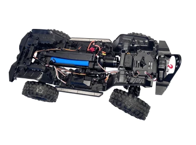 DF Models DF-04S PRO BL vínová metalická 1:10 brushless RC crawler
