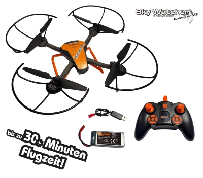 DF models SkyWatcher EasyFly V2 oranžovo-černý RTF dron
