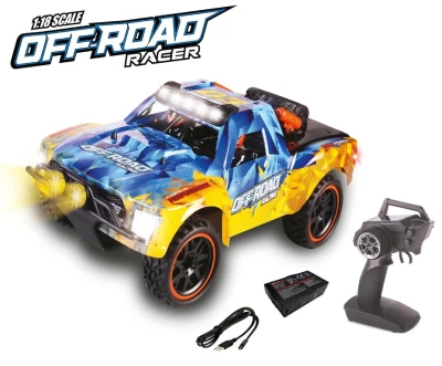 DF models OFF-ROAD-Racer 1:18 RTR 4WD, LED, proporcionální, dvě rychlosti