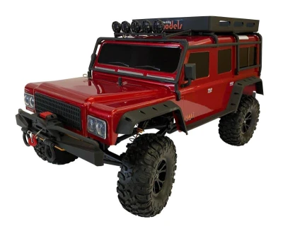 DF models RC auto DF-4J Crawler 2023 Edition 1:10 XXL červený + sleva 600,- na příslušenství