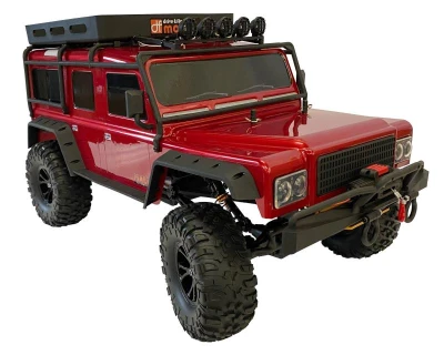 DF models RC auto DF-4J Crawler 2023 Edition 1:10 XXL červený + sleva 600,- na příslušenství
