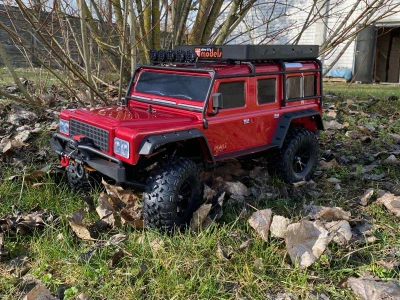 DF models RC auto DF-4J Crawler 2023 Edition 1:10 XXL červený + sleva 600,- na příslušenství